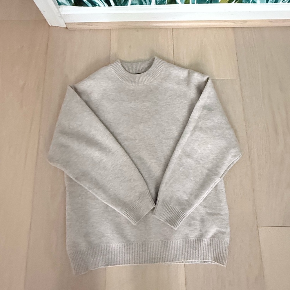 Zara girls tan sweater